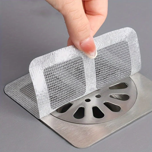 Disposable Hair Catchers | Mesh Shower Drain Covers & Floor Sink Strainers