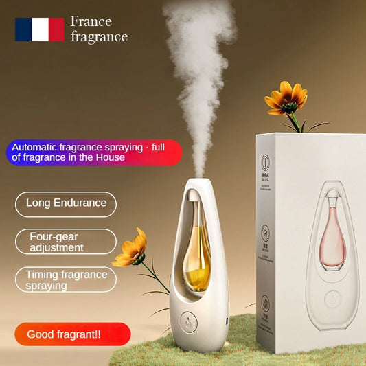 Room Air Freshener Spray – Rechargeable Aromatherapy Diffuser | Hotel & Home Fragrance Essential Oil Diffuser